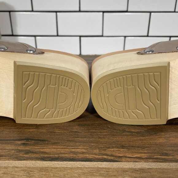 Earth Pine Tiga Womens Size 8.5 Shoes Multicolor Leather Platform Slide Sandal - Picture 10 of 16